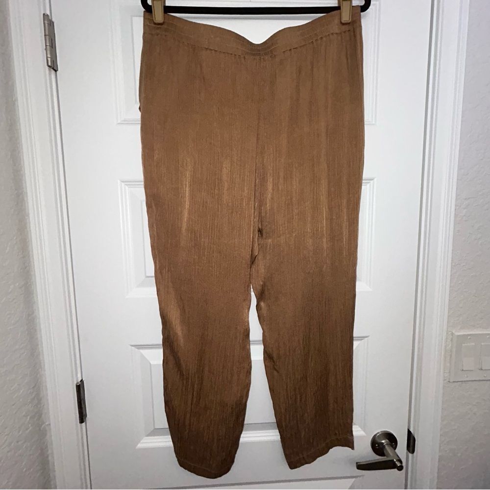 Soft Surroundings Pull On Crinkle Pants - Picture 5 of 6